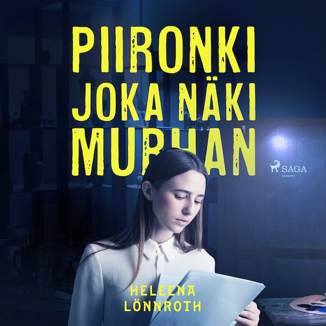 Book cover for Piironki, joka näki murhan
