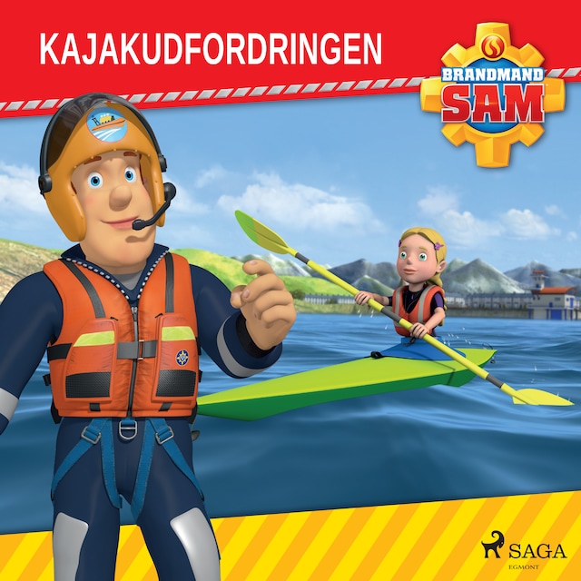 Book cover for Brandmand Sam - Kajakudfordringen