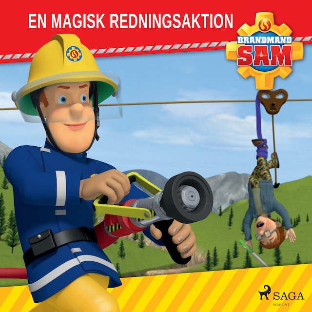 Book cover for Brandmand Sam - En magisk redningsaktion