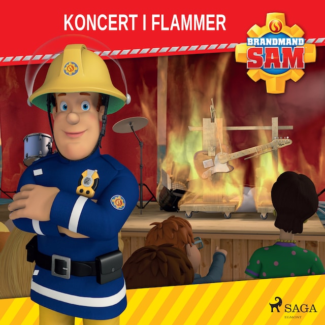 Book cover for Brandmand Sam - Koncert i flammer