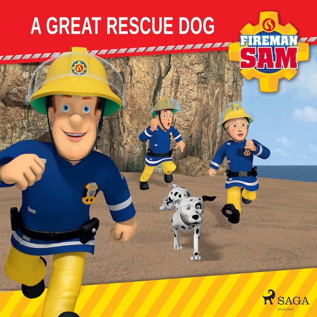 Book cover for Fireman Sam - A Great Rescue Dog