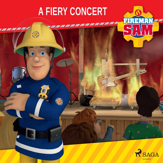 Book cover for Fireman Sam - A Fiery Concert