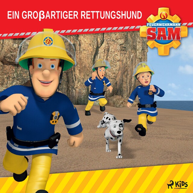 Feuerwehrmann Sam - Ein großartiger Rettungshund Buchcover für Feuerwehrmann Sam - Ein großartiger Rettungshund