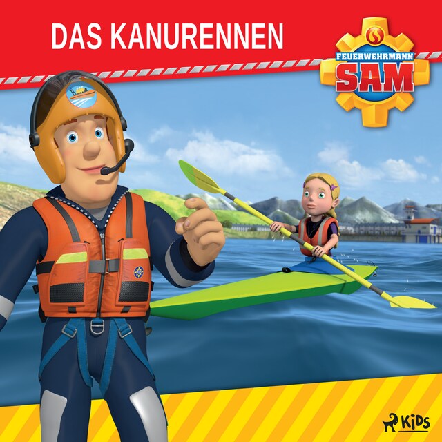 Buchcover für Feuerwehrmann Sam - Das Kanurennen