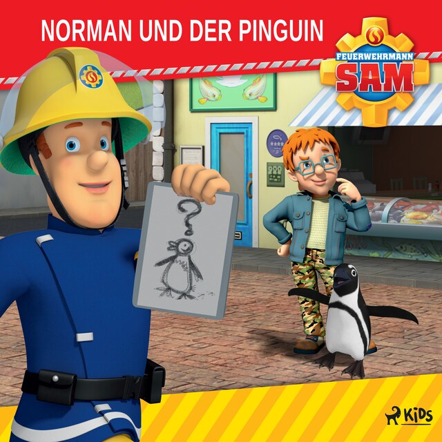 Kirjankansi teokselle Feuerwehrmann Sam - Norman und der Pinguin