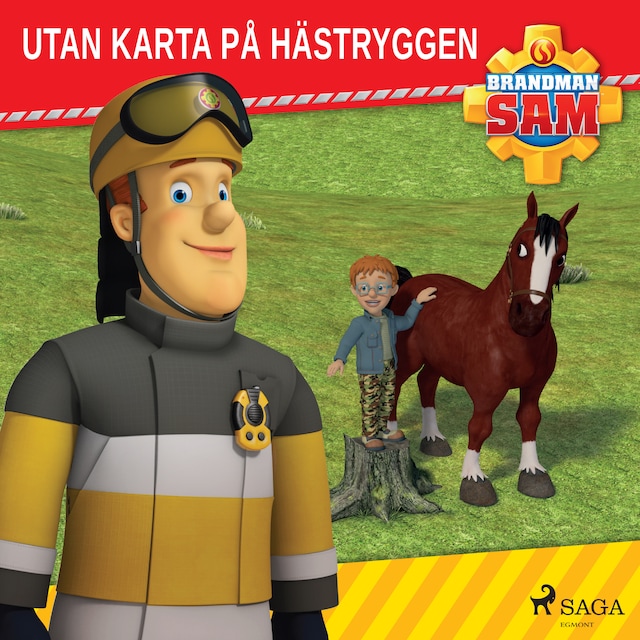Book cover for Brandman Sam - Utan karta på hästryggen