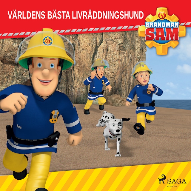 Book cover for Brandman Sam - Världens bästa livräddningshund
