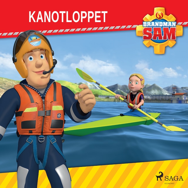 Couverture de livre pour Brandman Sam - Kanotloppet