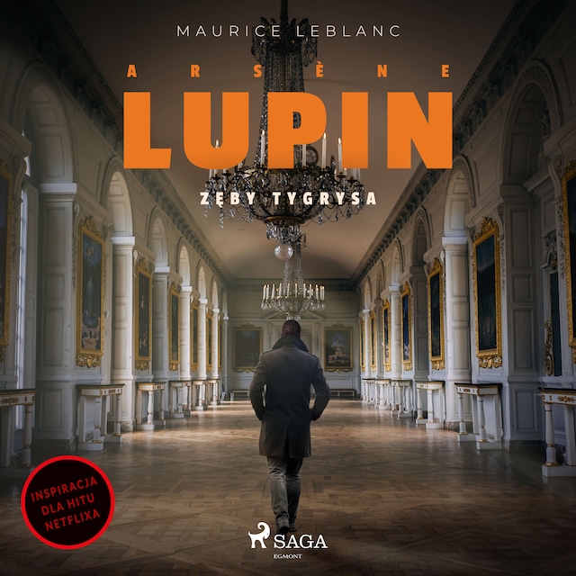 Book cover for Arsène Lupin. Zęby tygrysa