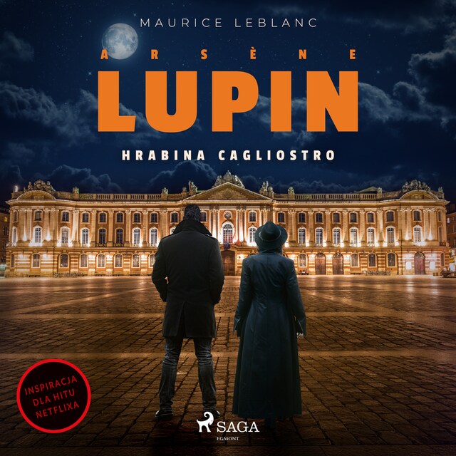 Book cover for Arsène Lupin. Hrabina Cagliostro