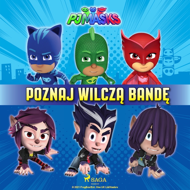 Book cover for Pidżamersi - Poznaj Wilczą Bandę