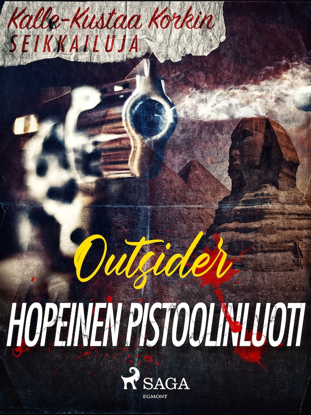 Book cover for Hopeinen pistoolinluoti