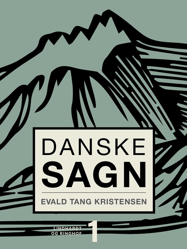 Bogomslag for Danske sagn. Bind 1