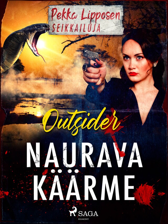 Book cover for Naurava käärme