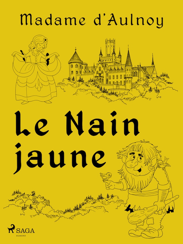 Copertina del libro per Le Nain jaune