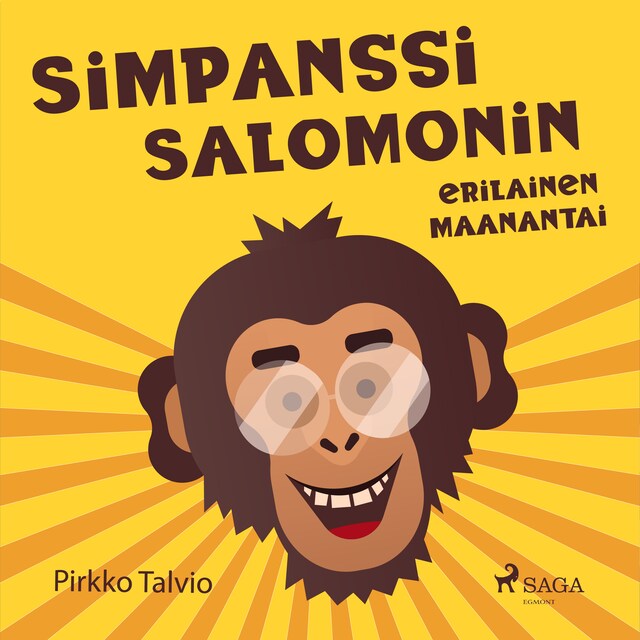 Kirjankansi teokselle Simpanssi Salomonin erilainen maanantai