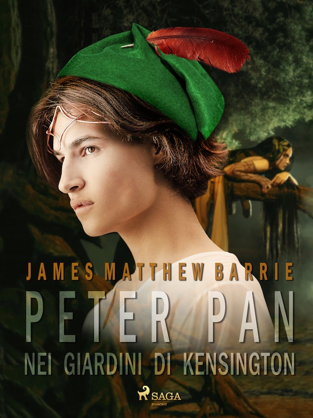 Book cover for Peter Pan nei giardini di Kensington
