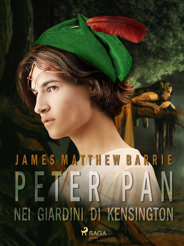 Okładka książki dla Peter Pan nei giardini di Kensington