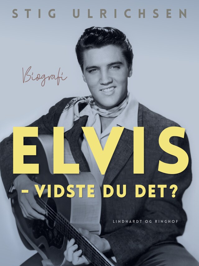 Buchcover für Elvis - Vidste du det?