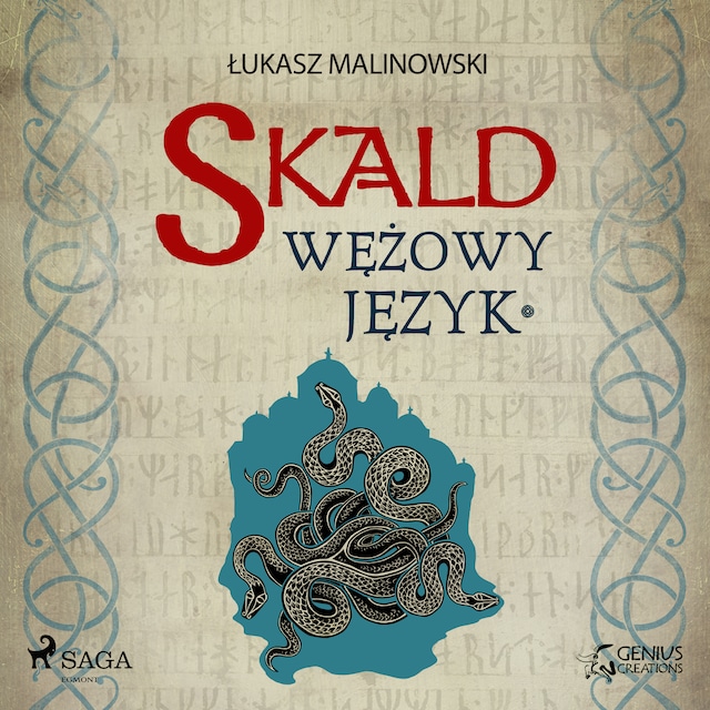 Book cover for Skald III: Wężowy język - część 1