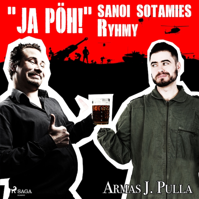 Copertina del libro per "Ja pöh!" sanoi sotamies Ryhmy