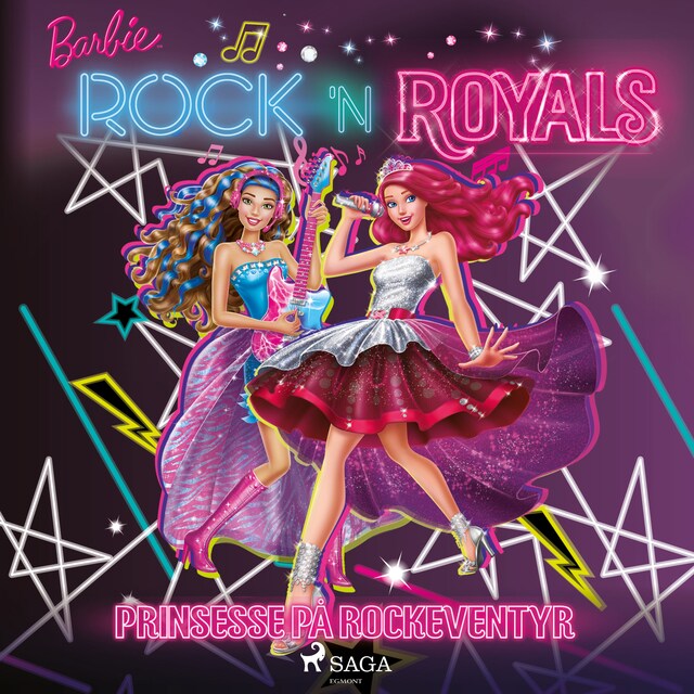 Book cover for Barbie - Prinsesse på rockeventyr