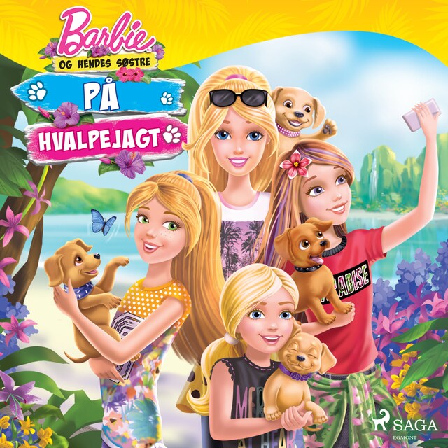 Buchcover für Barbie og hendes søstre - På hvalpejagt