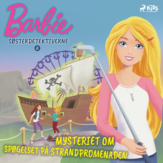 Couverture de livre pour Barbie - Søsterdetektiverne 2 - Mysteriet om spøgelset på strandpromenaden