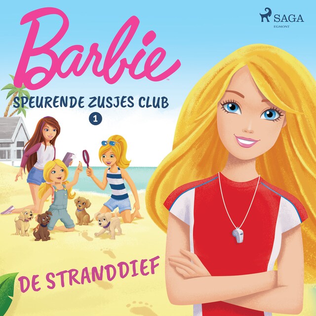 Book cover for Barbie Speurende Zusjes Club 1 - De stranddief