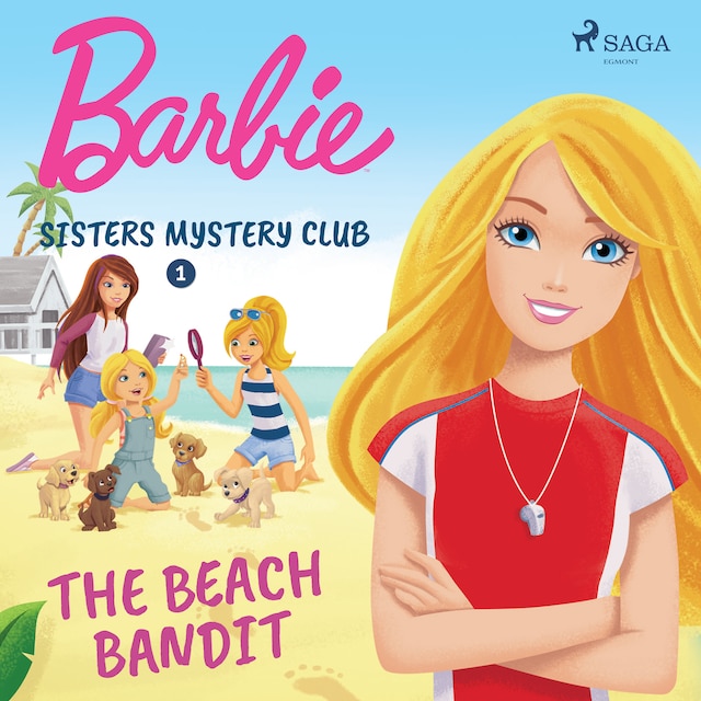 Bogomslag for Barbie - Sisters Mystery Club 1 - The Beach Bandit