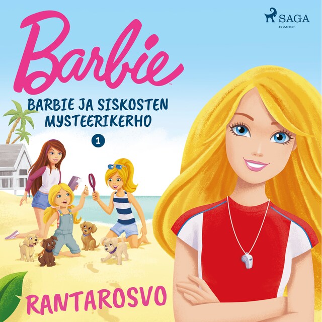 Kirjankansi teokselle Barbie ja siskosten mysteerikerho 1 - Rantarosvo