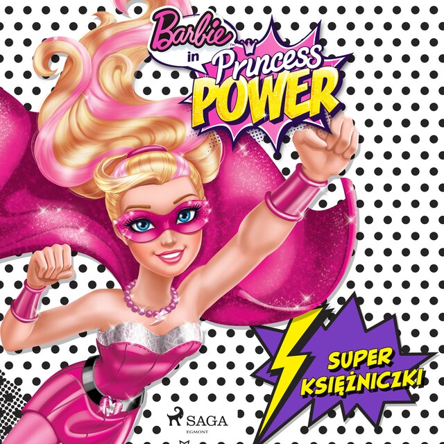 Okładka książki dla Barbie - Super księżniczki