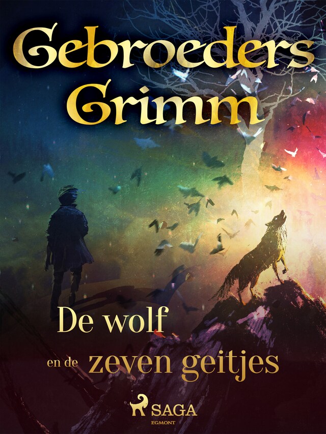Book cover for De wolf en de zeven geitjes
