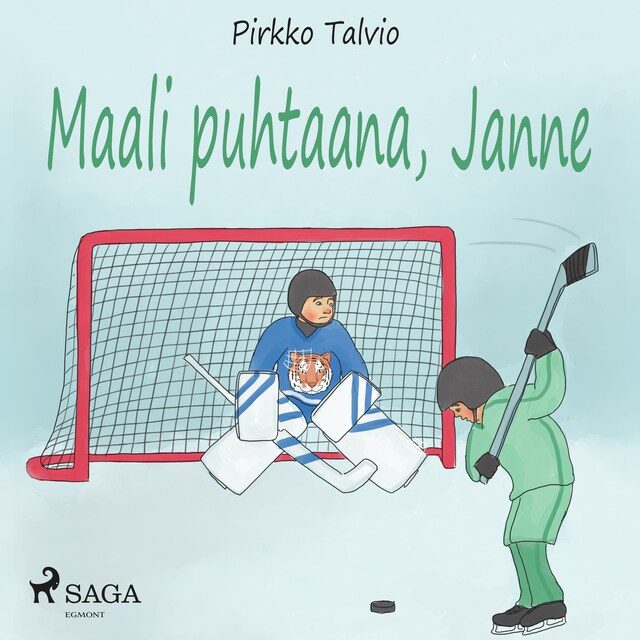 Book cover for Maali puhtaana, Janne