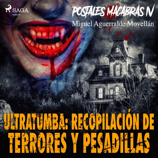 Buchcover für Postales macabras IV: Ultratumba: Recopilación de terrores y pesadillas