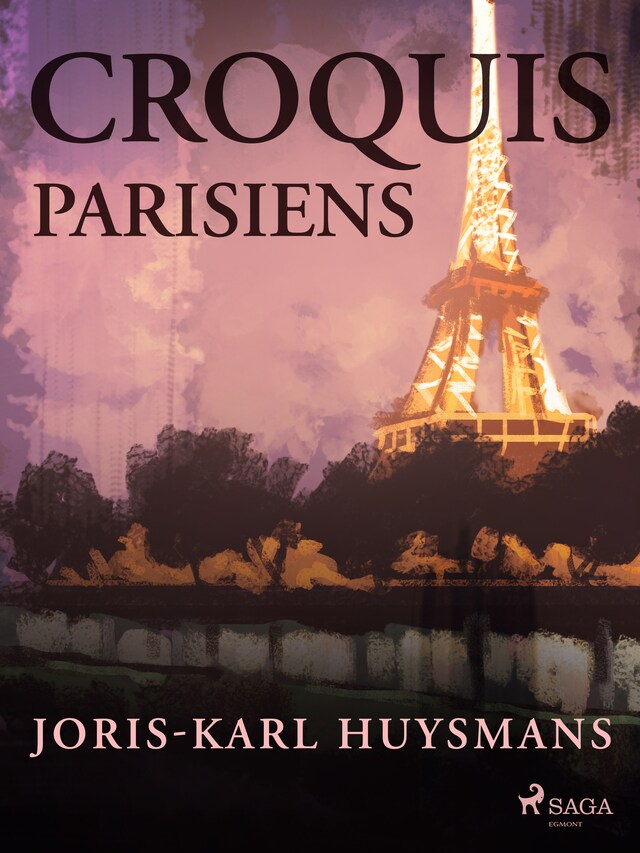 Buchcover für Croquis Parisiens