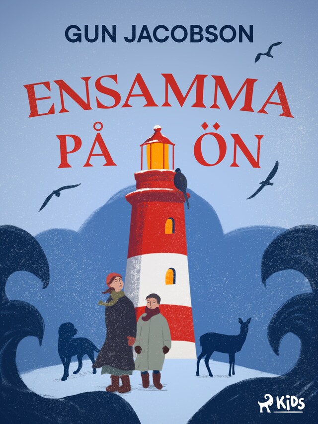Book cover for Ensamma på ön