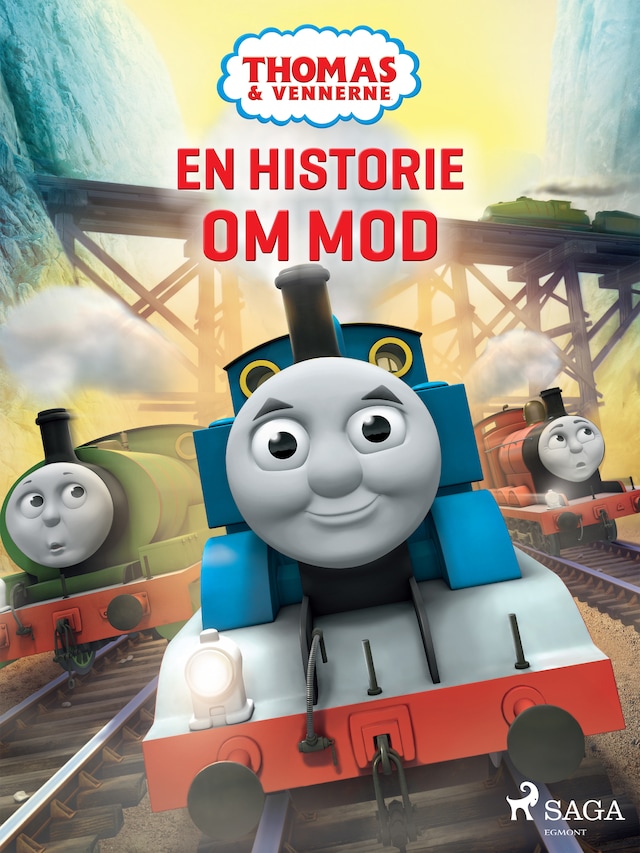 Book cover for Thomas og vennerne - En historie om mod