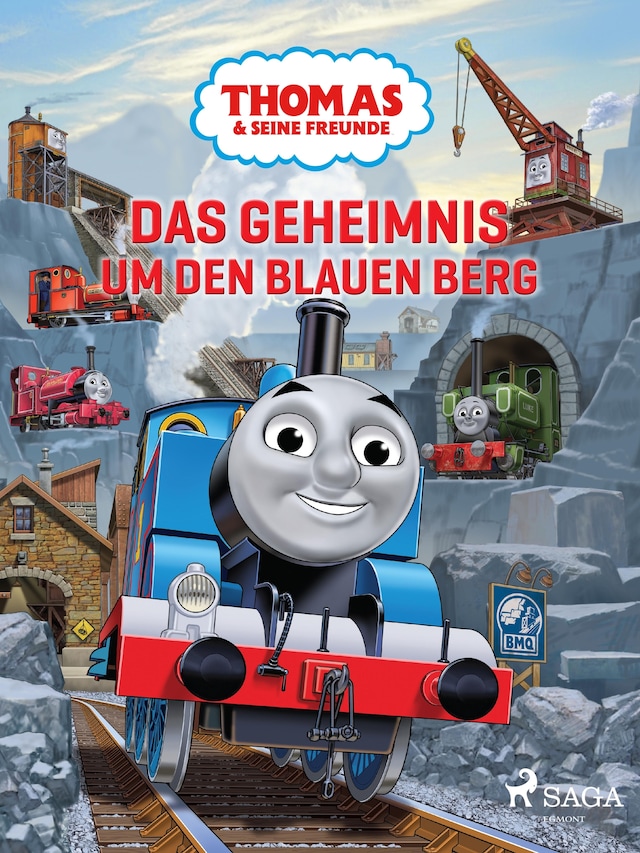 Book cover for Thomas und seine Freunde – Das Geheimnis um den Blauen Berg