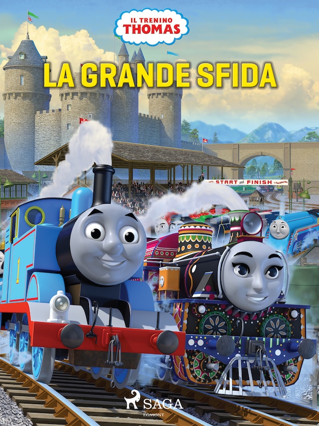 Boekomslag van Il trenino Thomas - La grande sfida