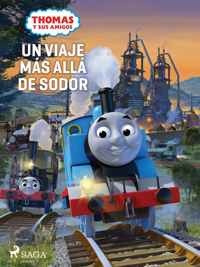 Kirjankansi teokselle Thomas y sus amigos - Un viaje más allá de Sodor