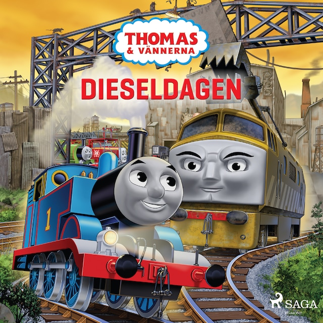 Book cover for Thomas och vännerna - Dieseldagen