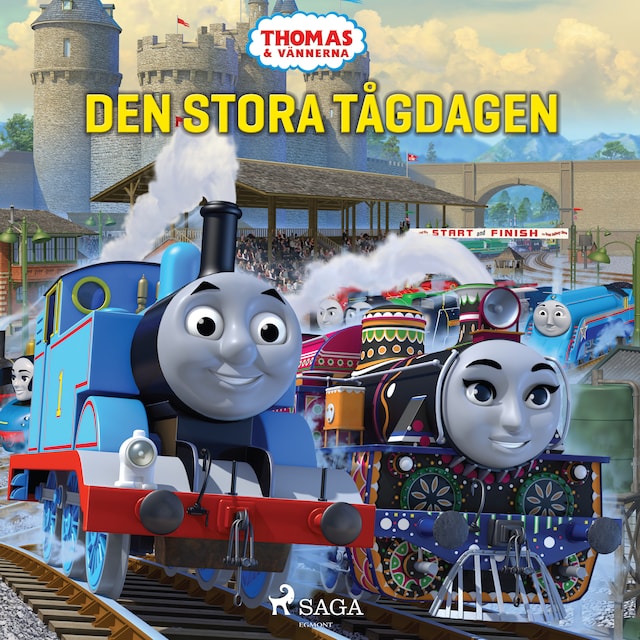 Book cover for Thomas och vännerna - Den stora tågdagen