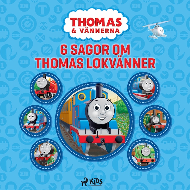 Book cover for Thomas och vännerna - 6 sagor om Thomas lokvänner