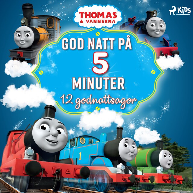 Book cover for Thomas och vännerna - God natt på 5 minuter - 12 godnattsagor