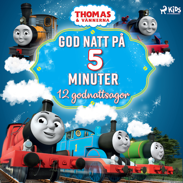 Portada de libro para Thomas och vännerna - God natt på 5 minuter - 12 godnattsagor