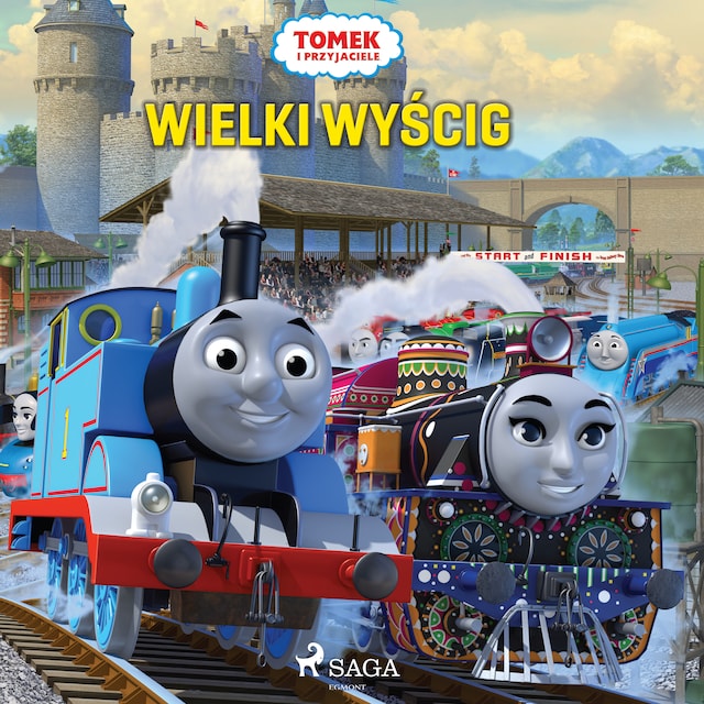 Book cover for Tomek i przyjaciele - Wielki wyścig