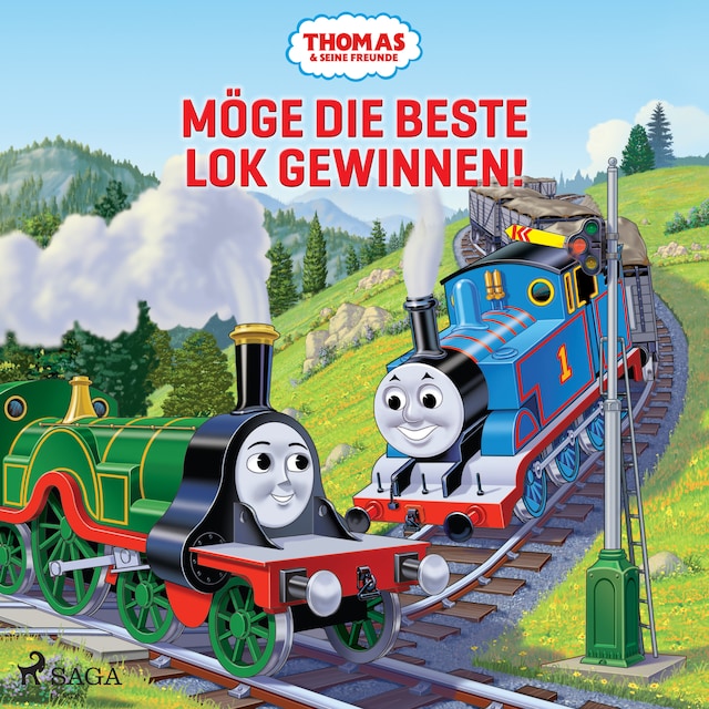 Bokomslag för Thomas und seine Freunde - Möge die beste Lok gewinnen!