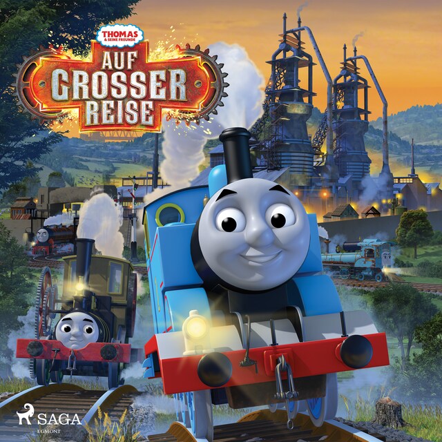 Portada de libro para Thomas und seine Freunde - Auf großer Reise!