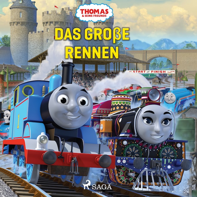 Book cover for Thomas und seine Freunde - Das große Rennen